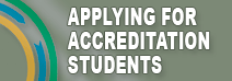 Applying for accreditation students